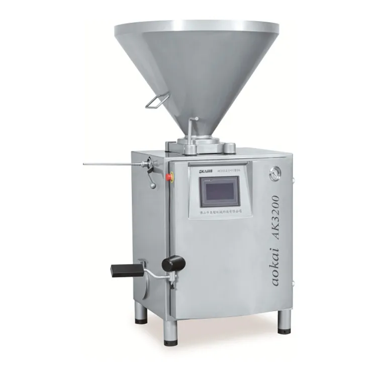 High speed hot dog vacuum filling machine sauce meat sausage maker equipment processing machine