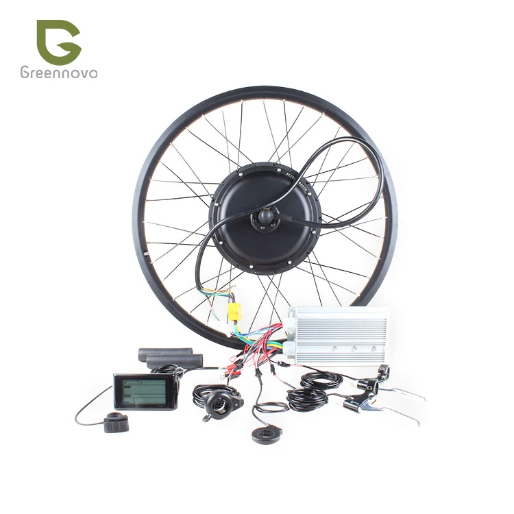 Factory Wholesale Front Motor 48v 250w Electric Bike Motor Conversion Kit With Spoked Hub