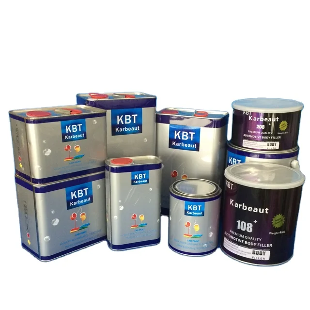 N203 Nitro NC Car Paint Matt Red Auto Refinish Paint For Repairing