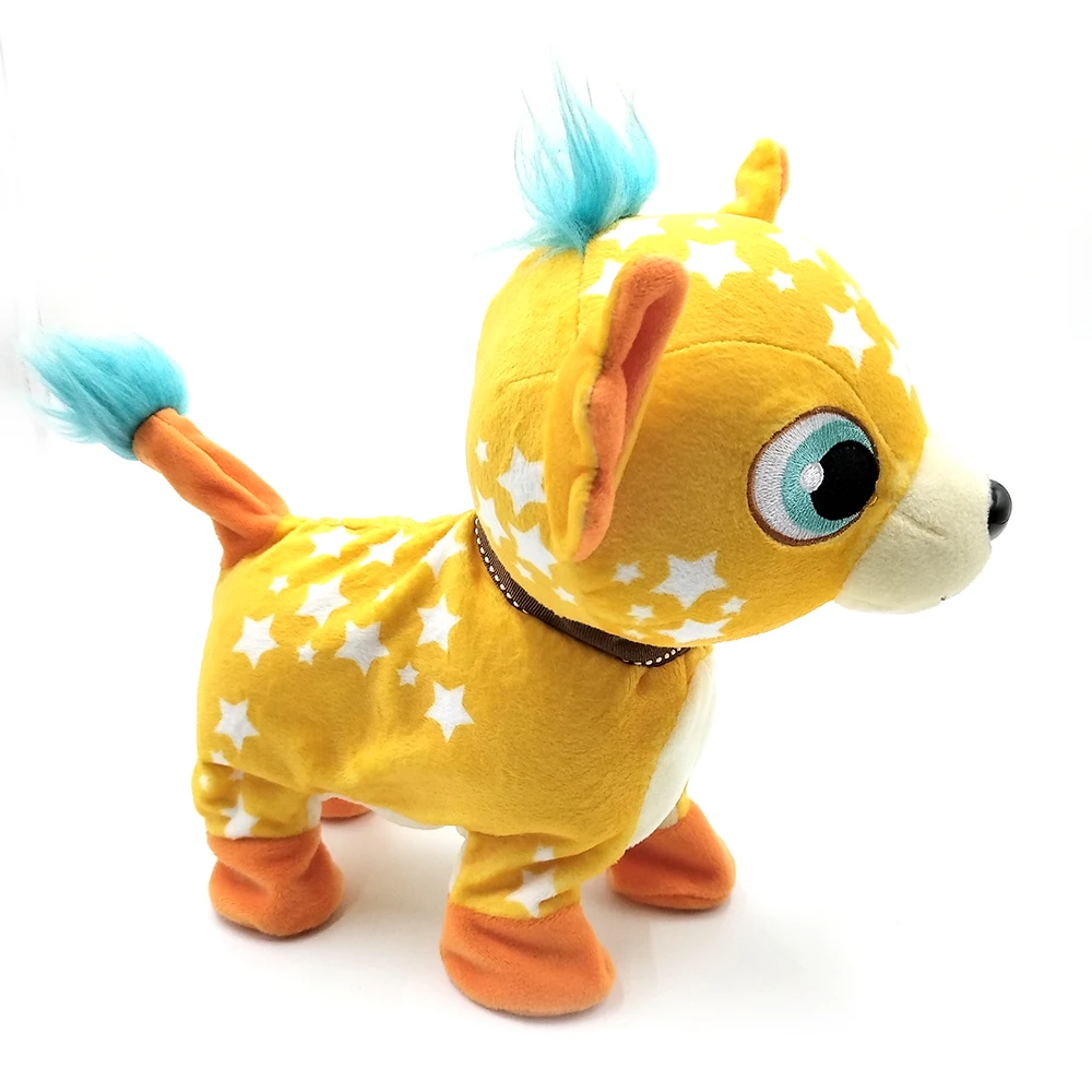 Multi Functions Electric Walking Sitting lying Down Deer Toys Plush Stuffed Filling Plush Rony Animal Toys