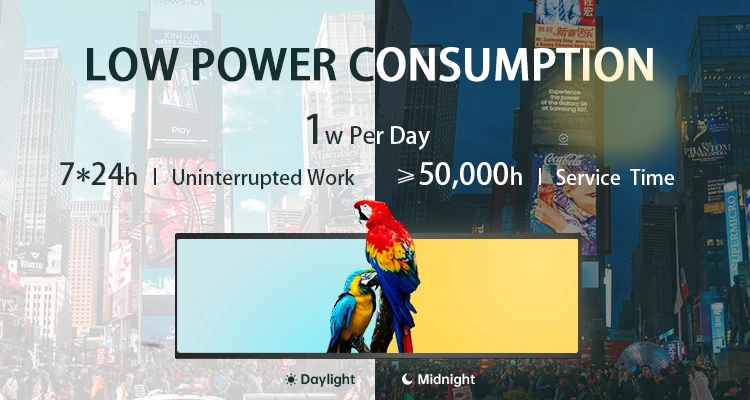 Shelf lcd screen display panels indoor digital advertising screens lcd stretch bar display