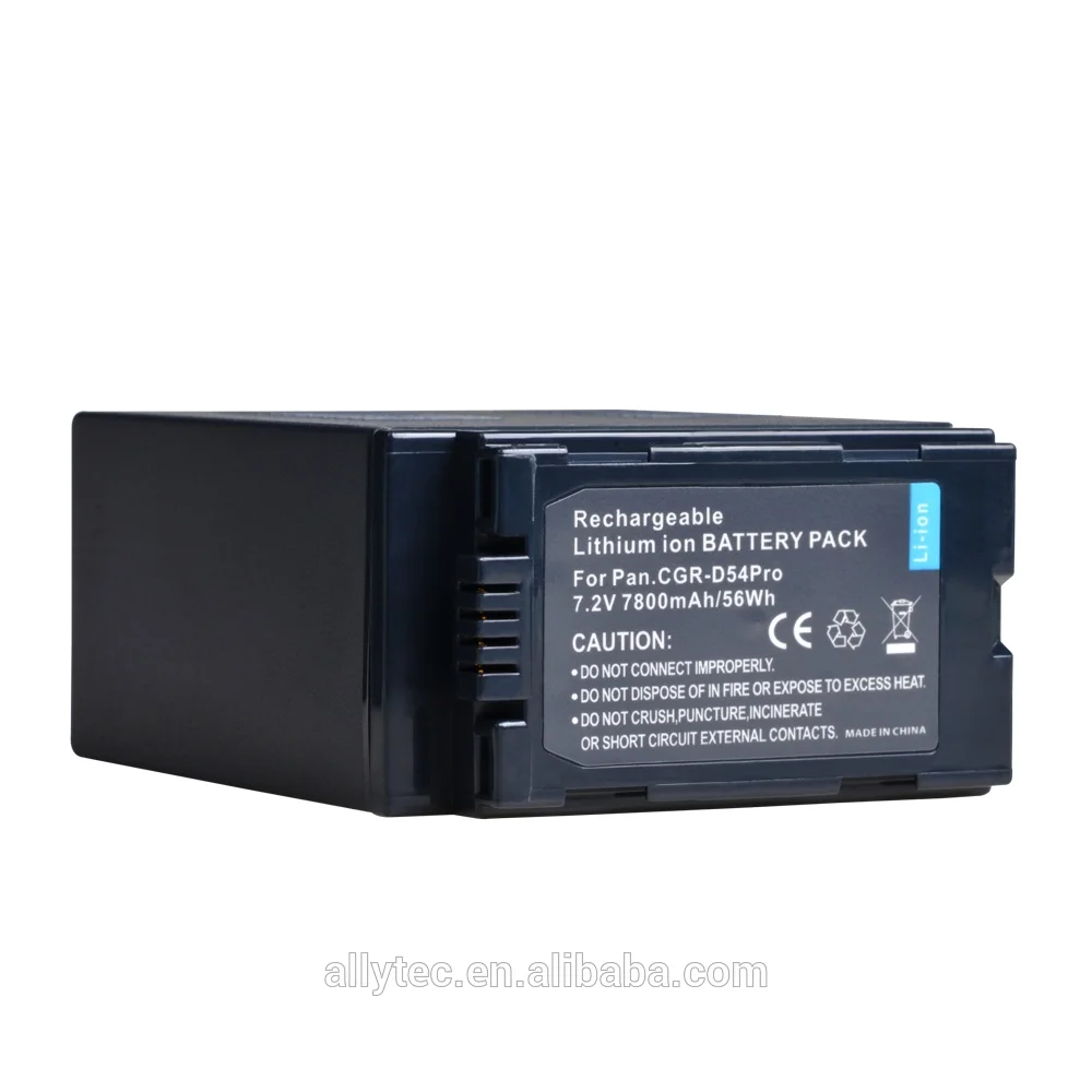 BATMAX 5400mAh CGA-D54 CGR-D54Pro CGR-D54S Battery for Panasonic CGA-D54 AG-AC8PJ, AG-AC90A, AG-HPX250, HC-X1000, AG-HPX255