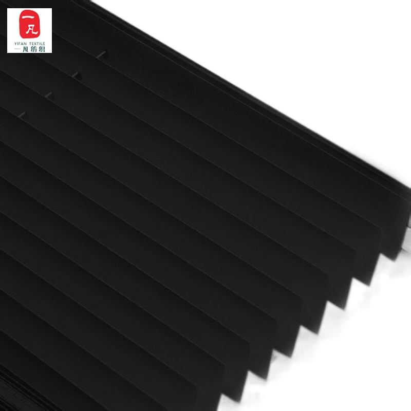 Vertical pleating processing non-woven fabric pleating fabric folding curtain full shading fabric