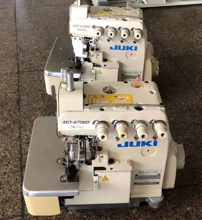 GOOD Quality Jukis MO-671 High-speed 5-thread Overlock Machine with Stand and Table