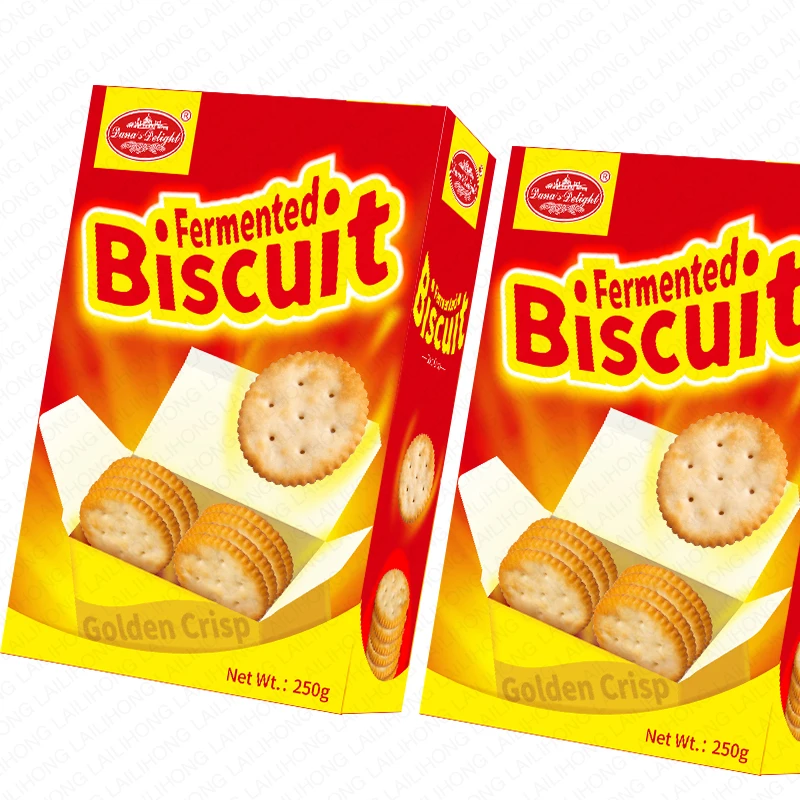 Health food Gana Salted Cracker Snack Salty britannia biscuits crackers