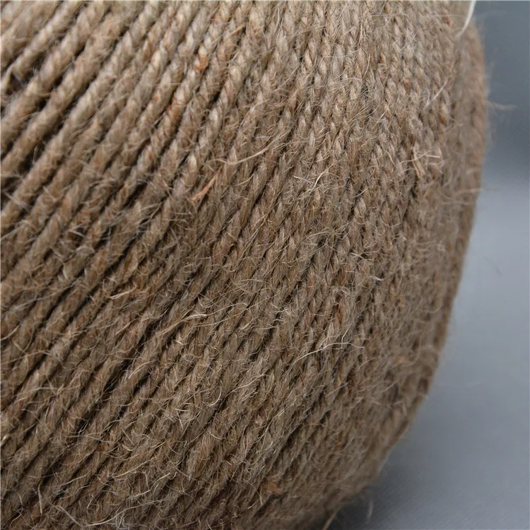 100% 3mm Jute Rope Jute Twine Natural Fiber Core for Packing / Decoration / Artworks