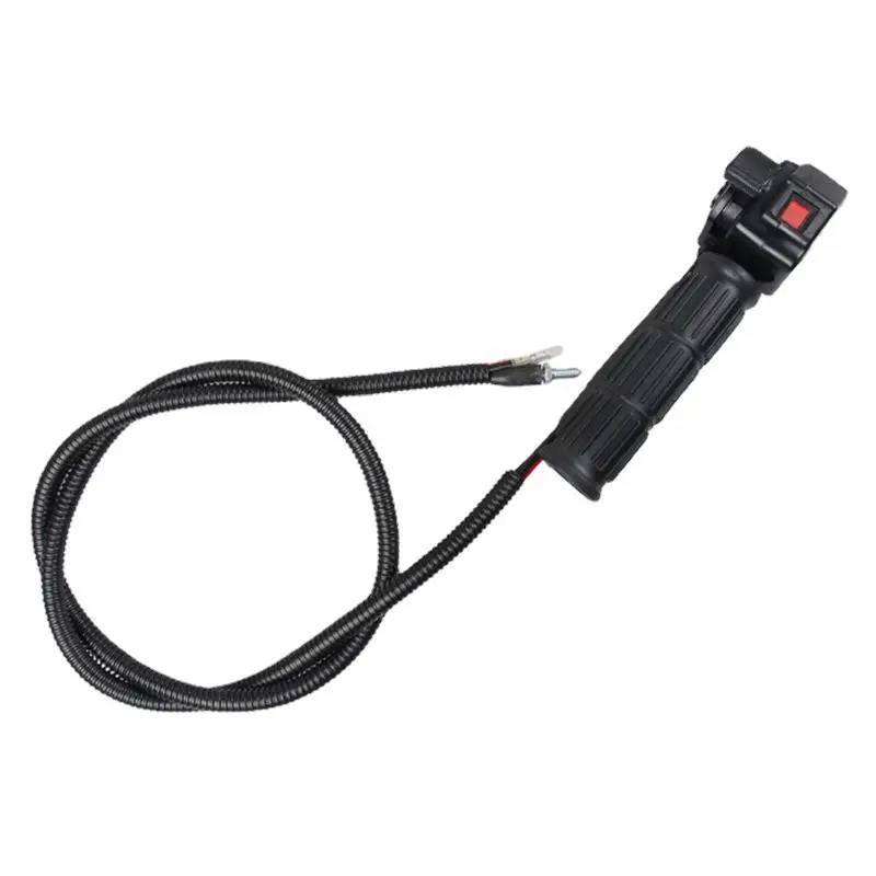 throttle switch for 63cc 52cc Ground drill, throttle harness two-punch cattle angle simple switch
