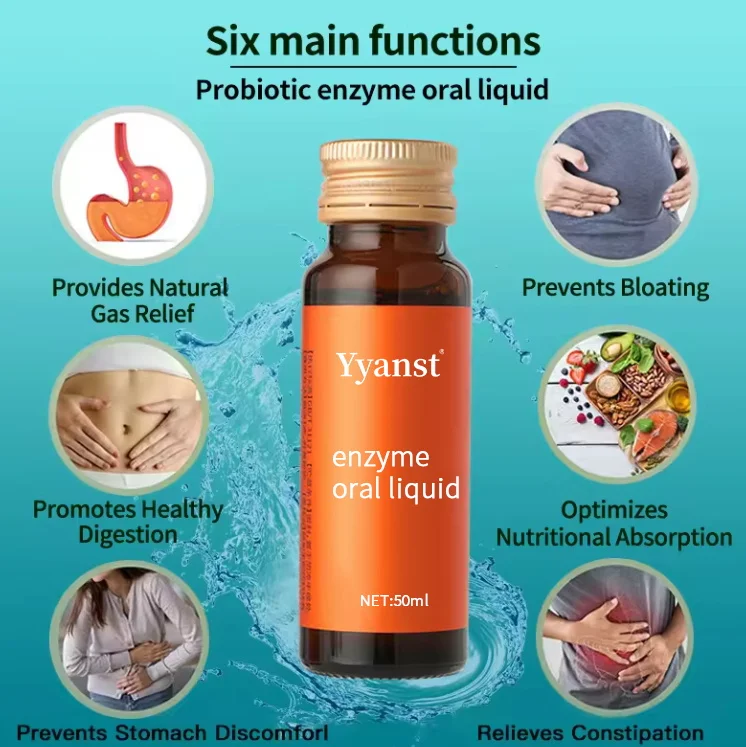 OEM/ODM private label slimming drinks customize flavor boost metabolism detoxify and beautify enzyme Oral Liquid