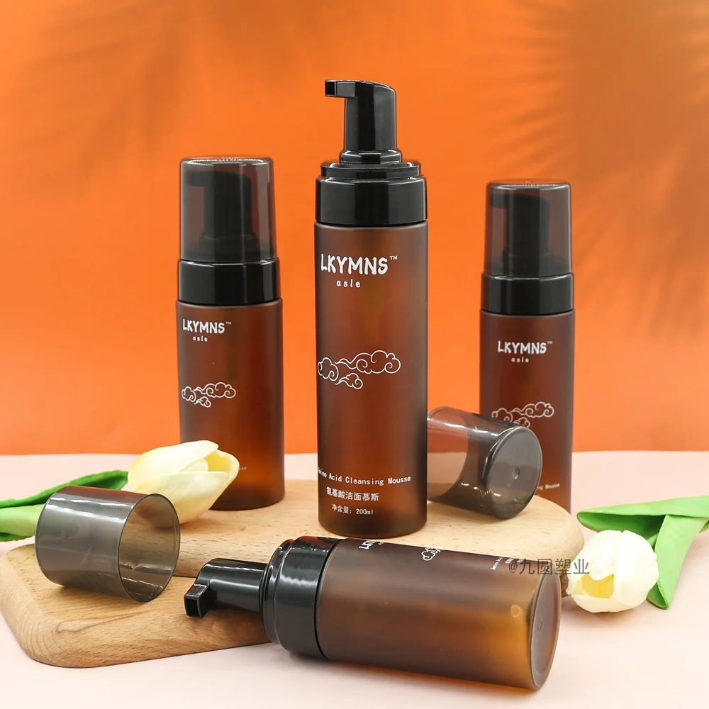 60ml frosted foam bottle for Cream and Lotion Cosmetics Travel Empty Container Mousse Toothpaste Bottles