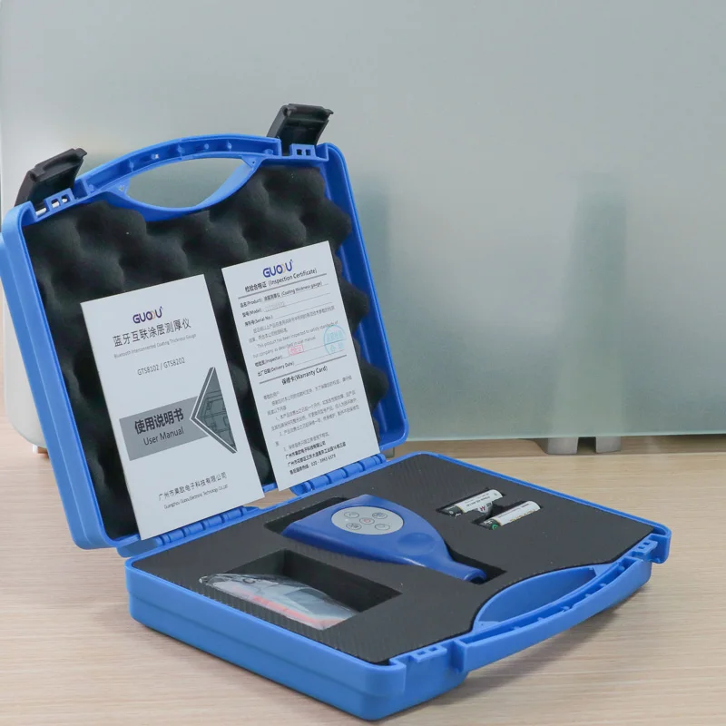 
Electrophoretic layer thickness tester on steel substrate paint thickness gauge 