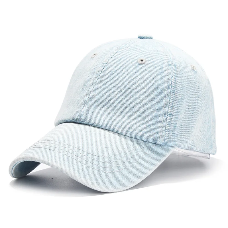 Wholesale Custom Men And Women Summer Baseball Hat Soft Top Cowboy Hat Fashion Casual Sunshade Hat