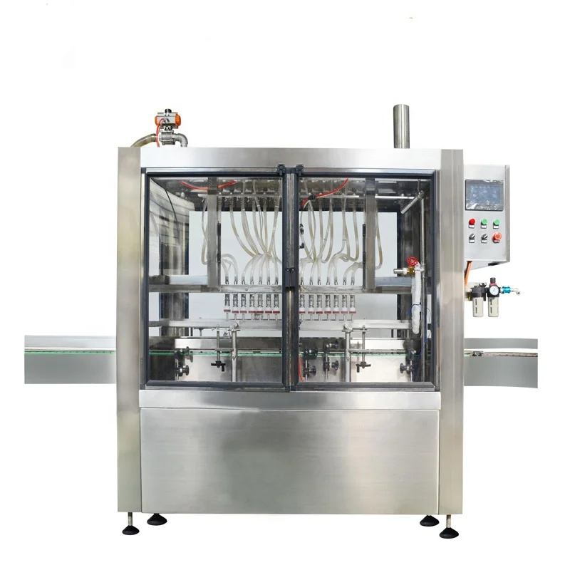 automatic filling machine for shampoo bottle