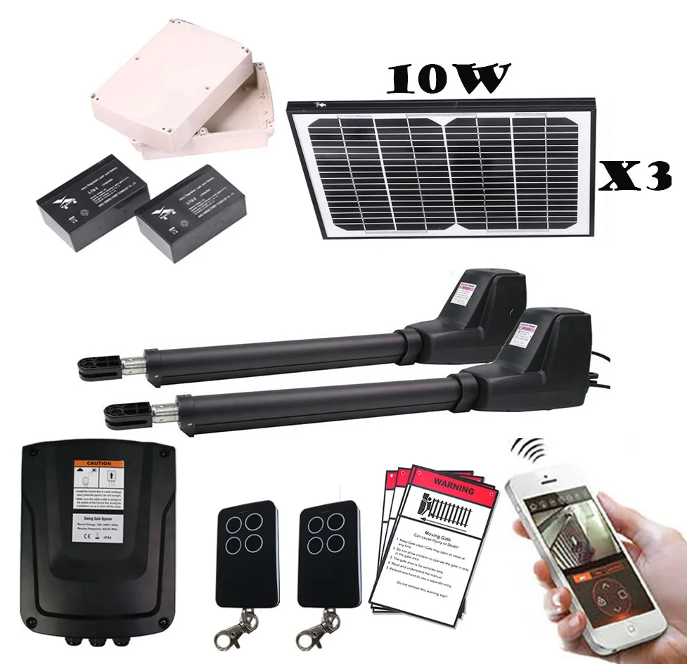Lockmaster LM602 Открыватель ворот на солнечных батареях электрическая автоматическая система