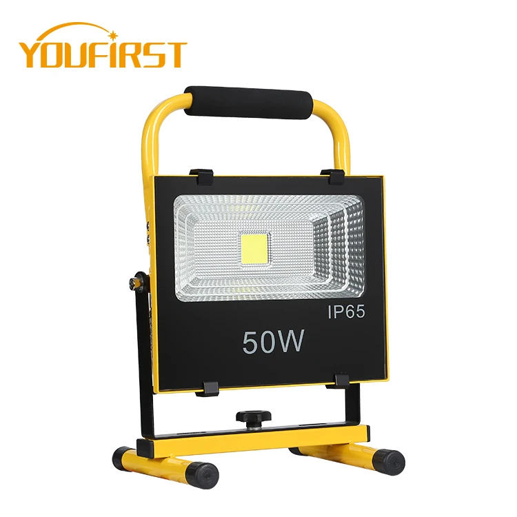 New Product SMD 50w 100w 150w Rechargeable Led Flood Light Outage lighting Camping hand Carry Household lamps Waterproof IP65