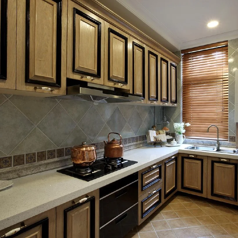 Modern Wooden Full Mini Set Standard Kitchen Cabinet With Factory Direct Sale Price cheaper kitchen furniture