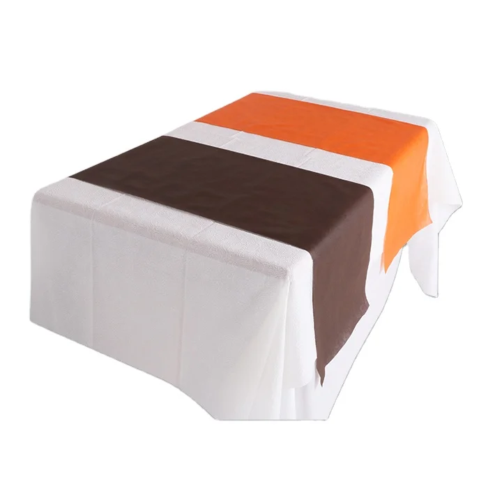 Non-toxic disposable wholesale round wedding Italian Market Tablecloth And Napkin Table Cloth