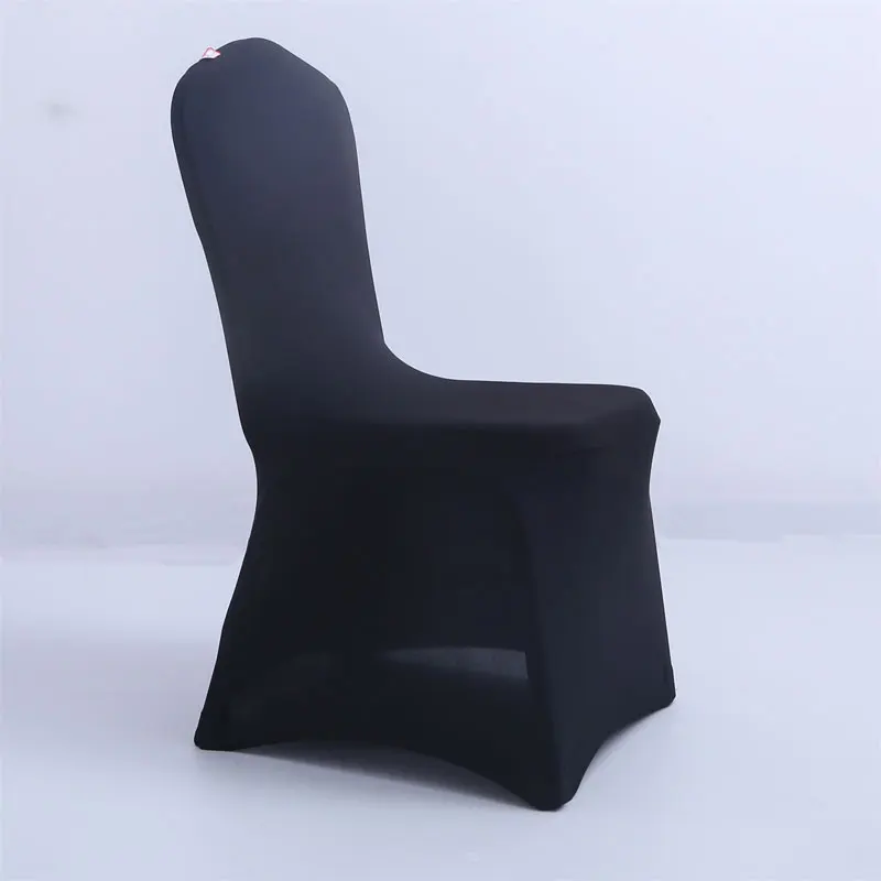 High quality white spandex folding chair cover elastic folding chair cover banquet wedding custom outdoor party chair cover