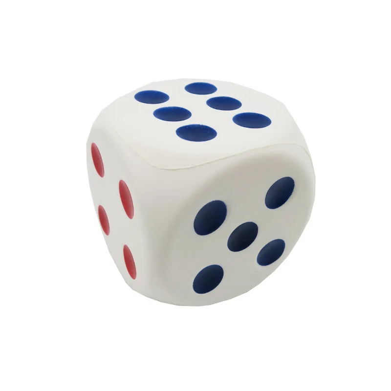 Advertising Gift PU Slow Rebound Advertising Printing Carrier QR Code Business Card Printing Cube Dice