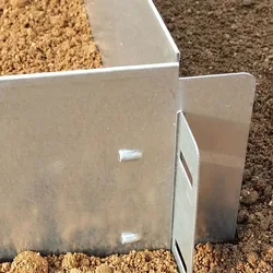Galvanized Metal  Landscape Lawn and Garden Border Lawn Edging