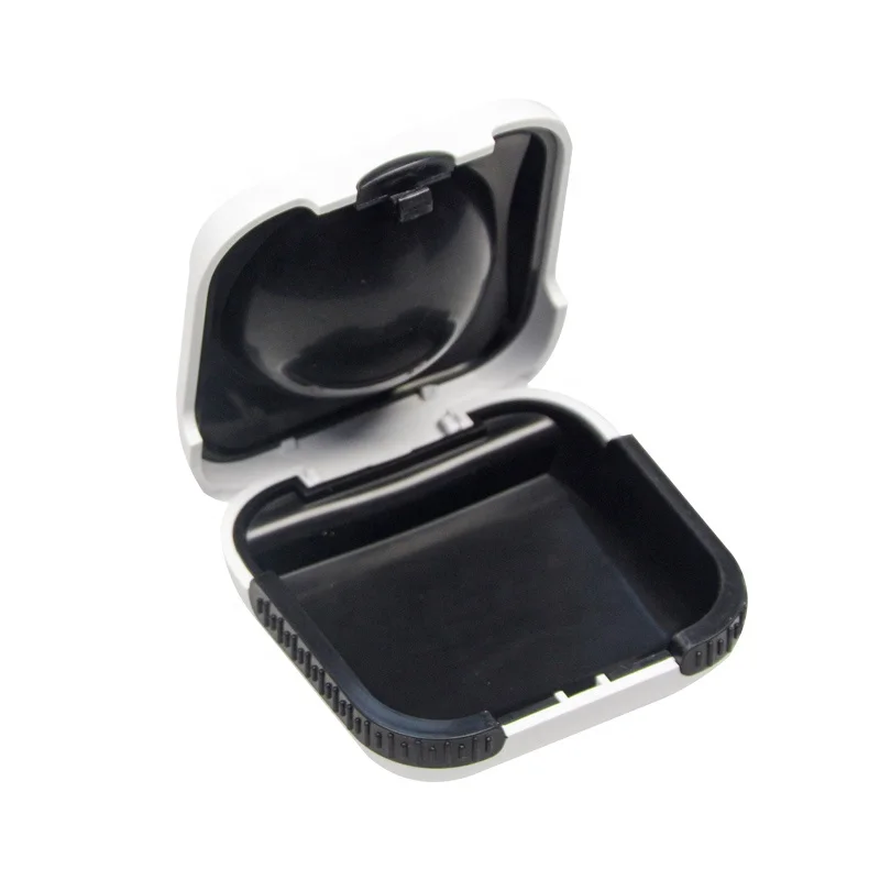Custom hearing aid case wholesale cheap hearing aid plastic box white color hearing aid case