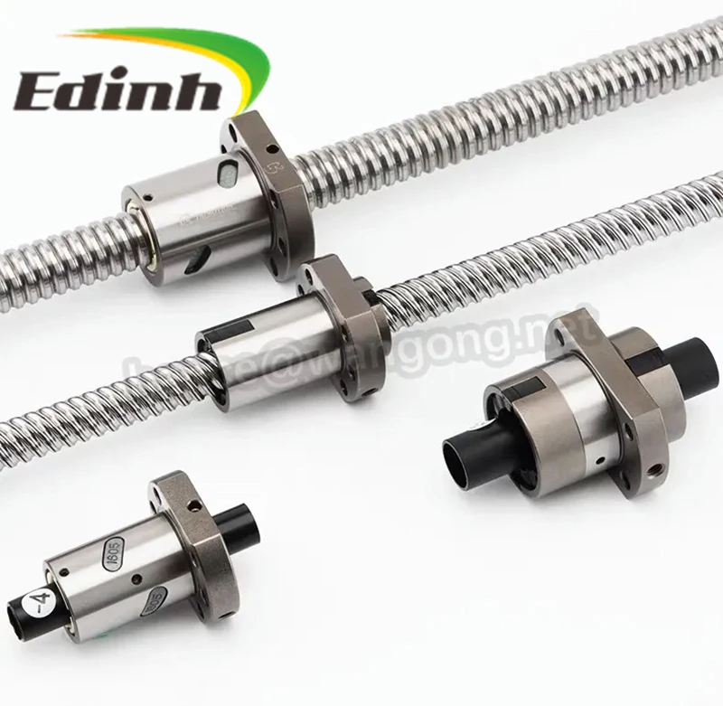 CNC part lead screw SFU1605 ball screw nut 16mm ball screw