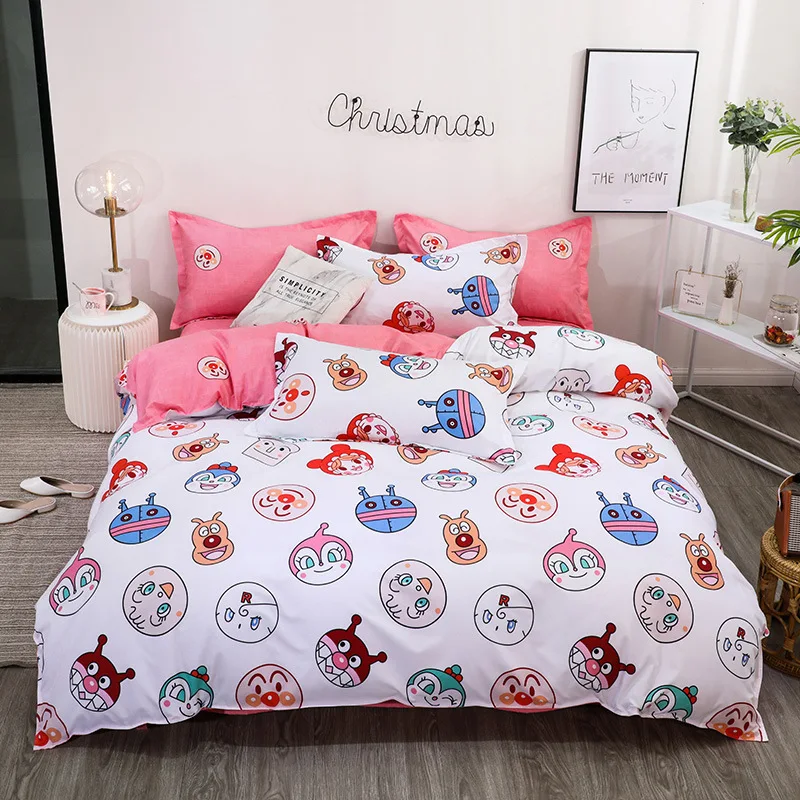 Custom Print Cheap luxury Home 100% Cotton Kids Bed Linen For Children