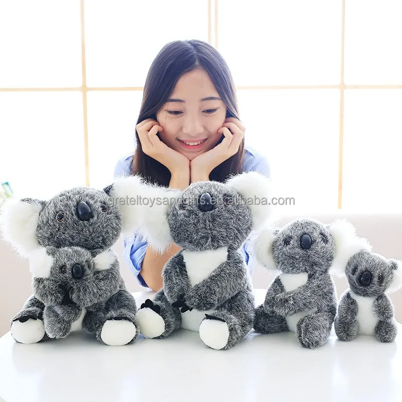 Gretel Toy Cheap Custom LOGO Mascot Stuffed Animal Soft Baby Plush Koala Teddy Bear With T shirts Fashion Australia Koala Bear P