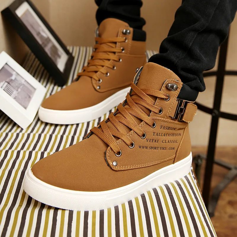 Massage Skateboarding Shoe Comfortable Canvas Trendy Shoes Height Increase Shoe sneakers for men