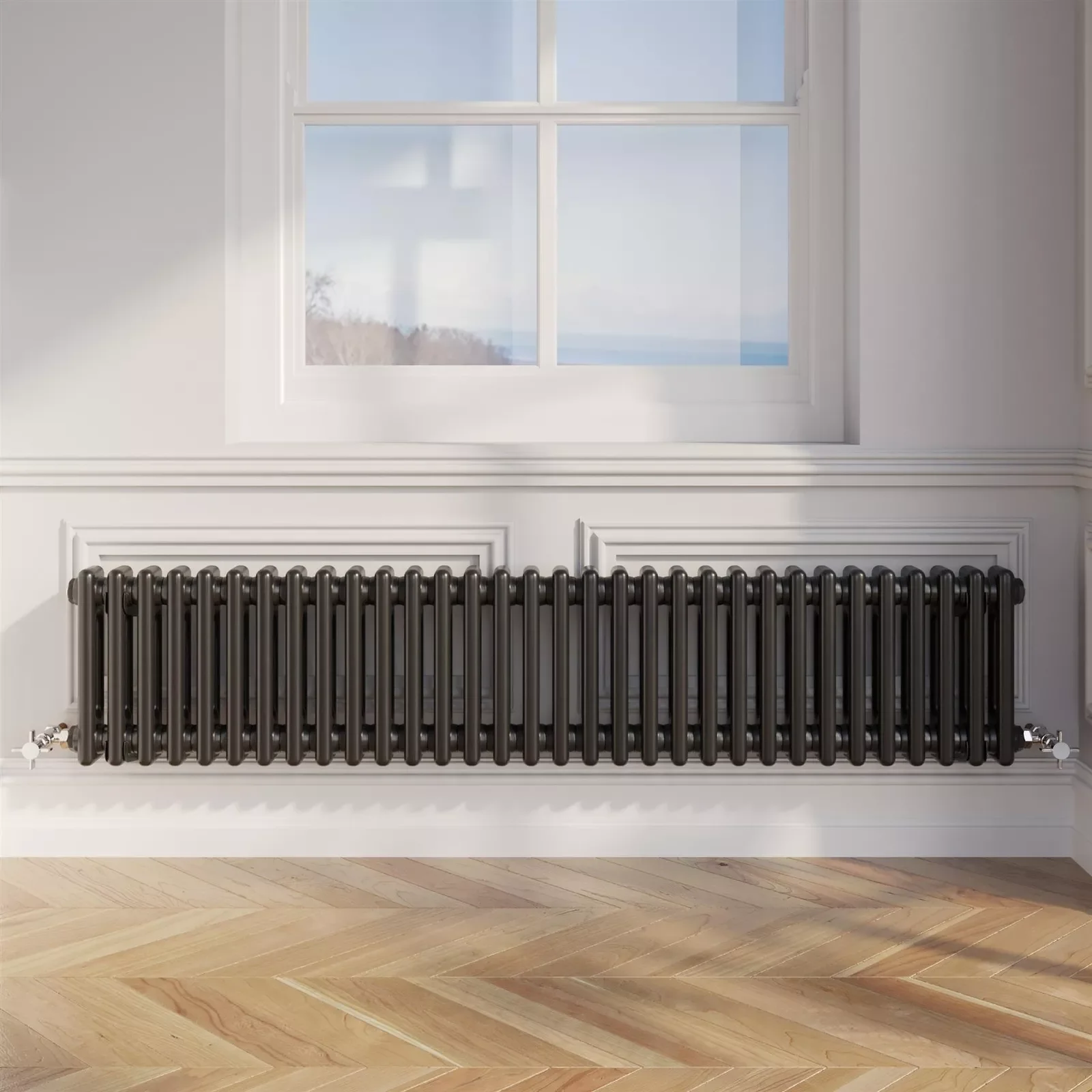 Steel Column Radiator Popular Styles Mild Steel European Style Hot Water Heater Radiator for Home Heating System