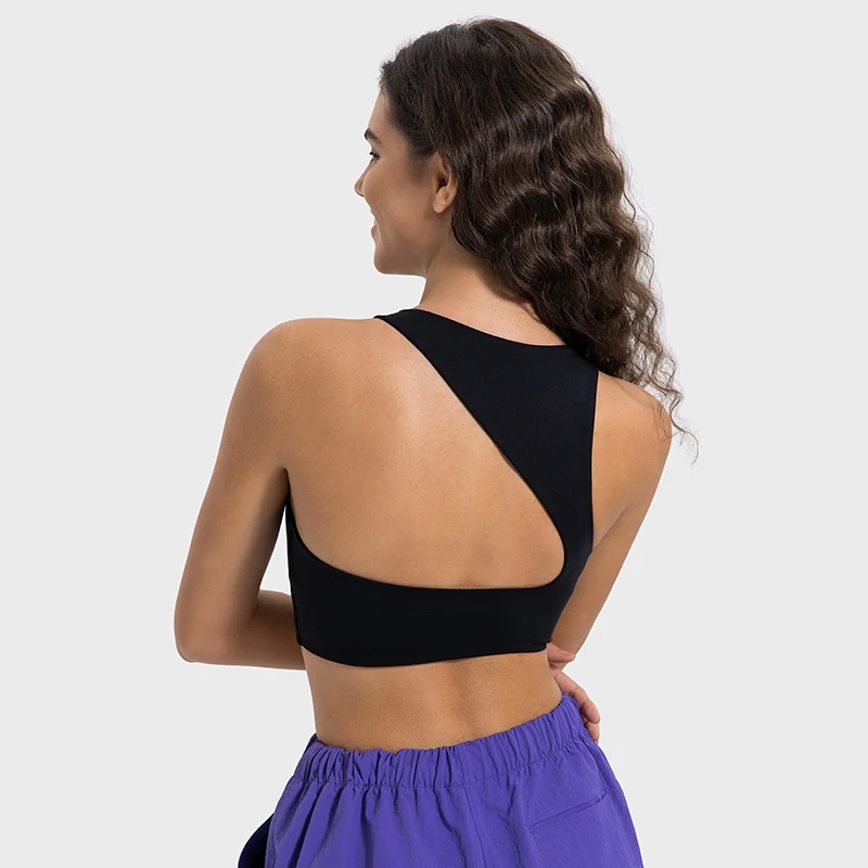 Sports Bra Running Yoga Fitness Shockproof Unique Design On The Back Bra Gym Shark Sports Bra For Girls