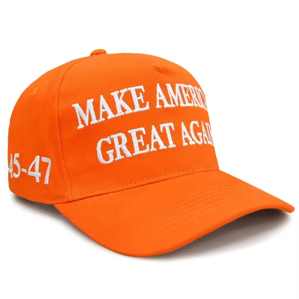 White Make America Great Again Baseball Cap Custom Colors MAGA  USA Election Campaign Baseball Hat
