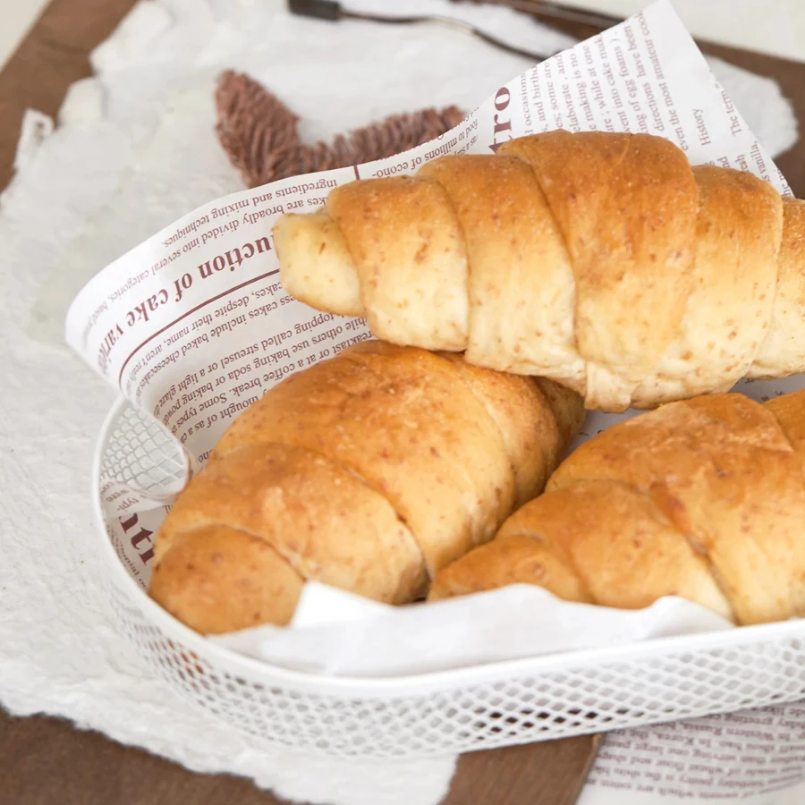 Color English Newspaper Style Oil Proof Paper Fried Potato Chips Padding Paper Oil Proof