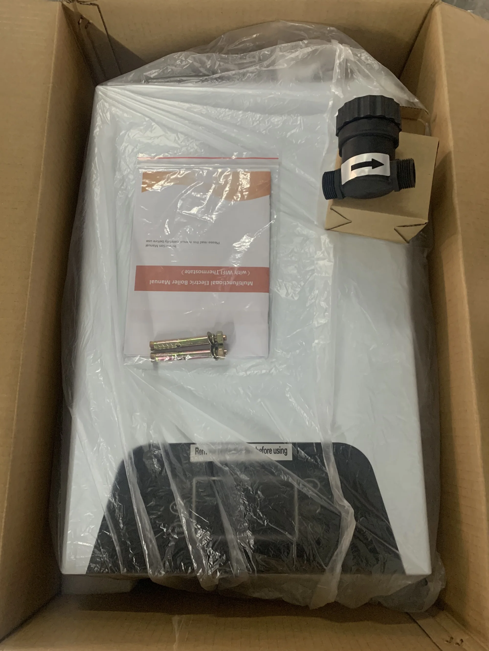 4KW-14KW Wall Mounted Low Electric Consumption Mini Open Type Electric Heating Boiler For Central Heating