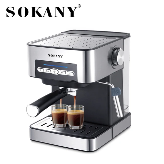Высококачественная кофемашина для эспрессо Sokany мини портативная