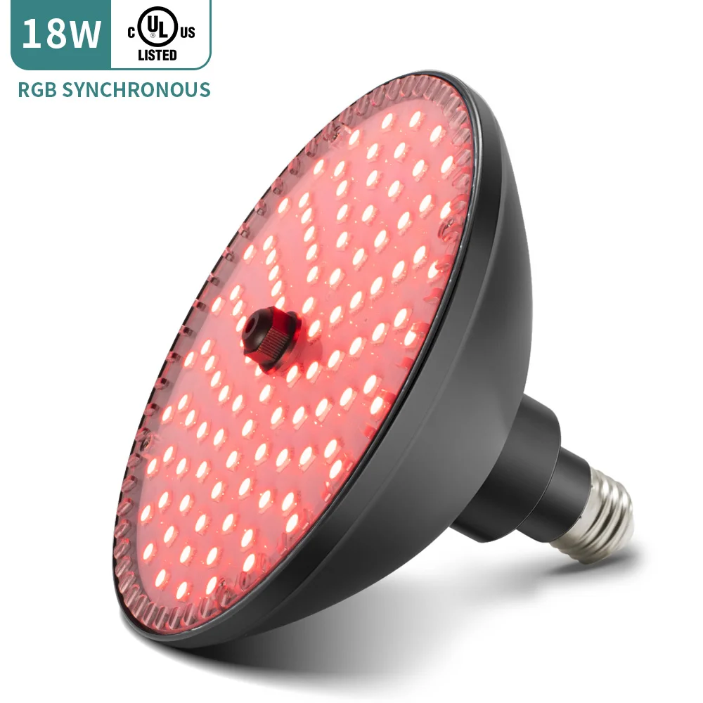 Color Changing Bulb PAR56 Lamp E26 E27 LED Swimming Pool Light RGB IP68 outdoor edison base