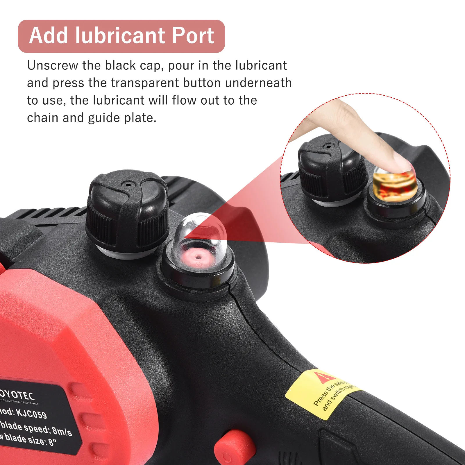 Cheap Price 21V Lithium Battery Chainsaw Cordless Mini Electric Chainsaw