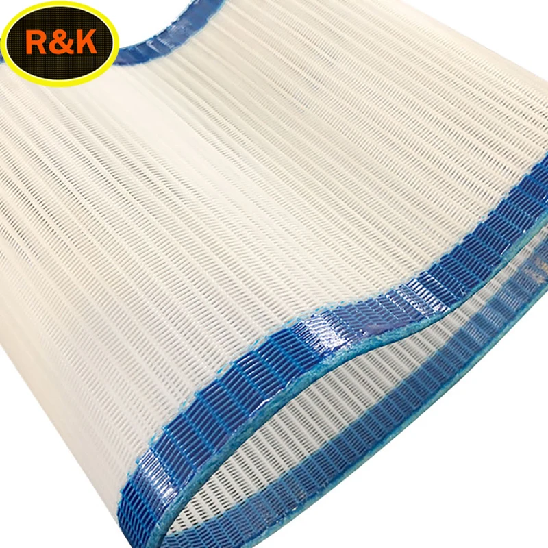 Big Loop Polyester Mesh Spiral Dryer  Fabric Conveyor Belt For Paper Making Industry