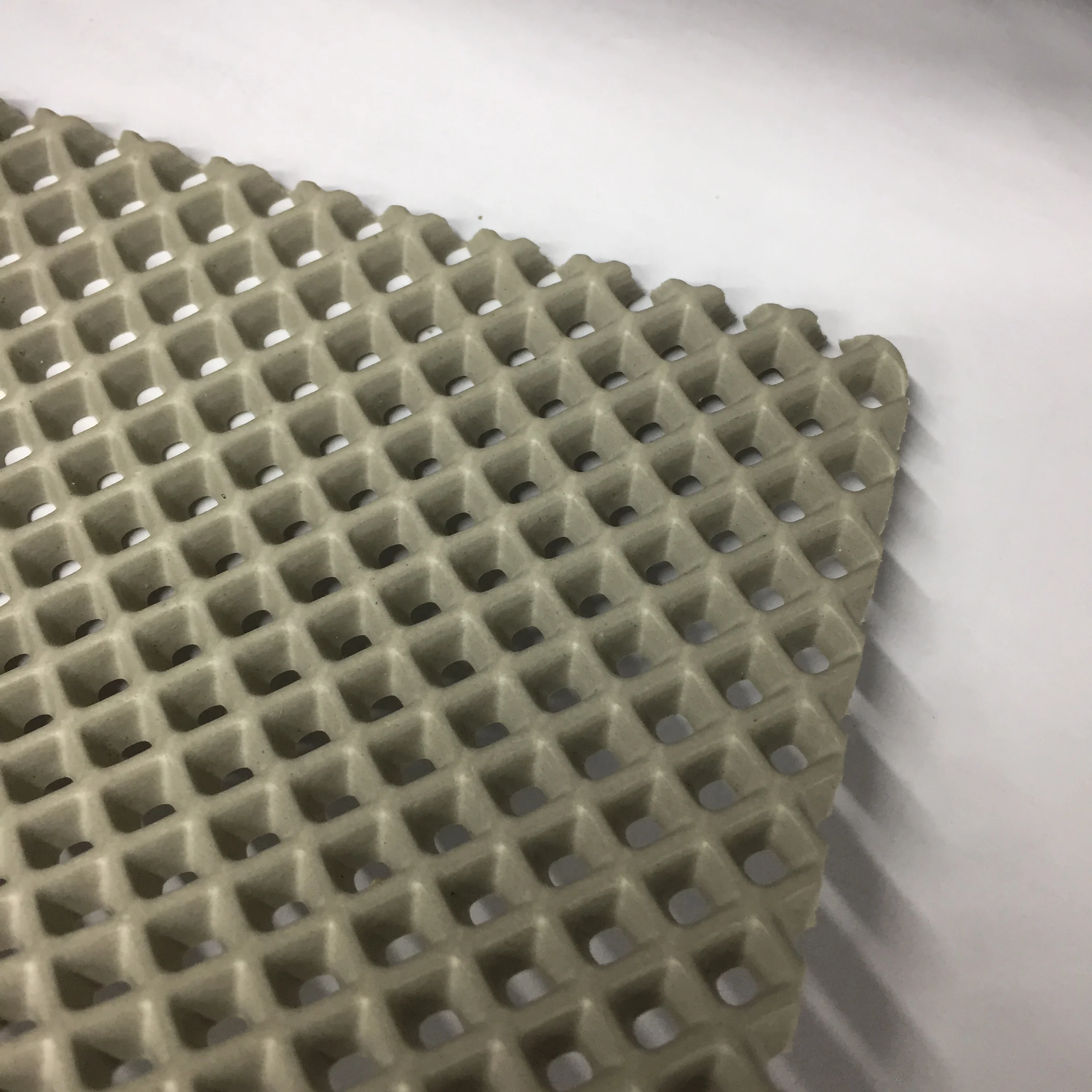 Perforated punched grey eva foam sheet for cushion mat/car flooring from Chinese eva foam mat manufacturer