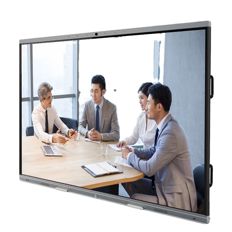 LT 98 110 Inch Built- in Camera Mic Factory Price Interactive Flat Panel Mobile Display All In One Smart Whiteboard