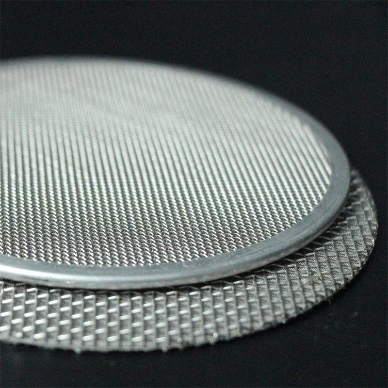 Professional factory produce stainless steel filter flat disc etched metal disc small holes