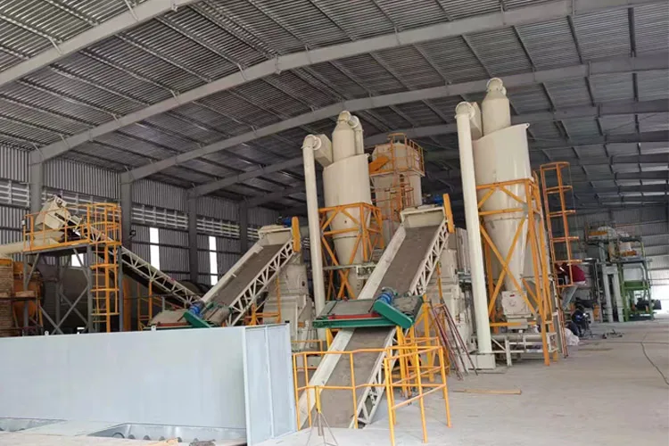 China Professional Turnkey High Config Popular 5Tn 10Tn PLC Control Auto Biomass Construction Wood Waste Pellet Production Line