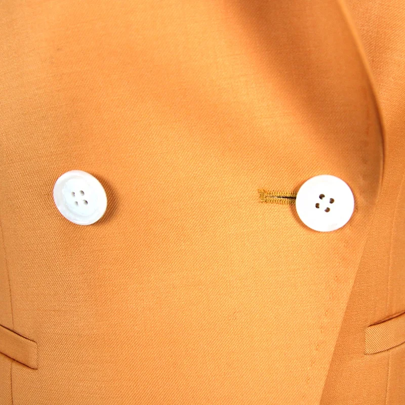 Классический костюм Блейзер Женская обтягивающая Женская деловой костюм комплект различных ткань верха по индивидуальному заказу 1 комплект повседневной жизни зубчатый защитный чехол для мобильного телефона