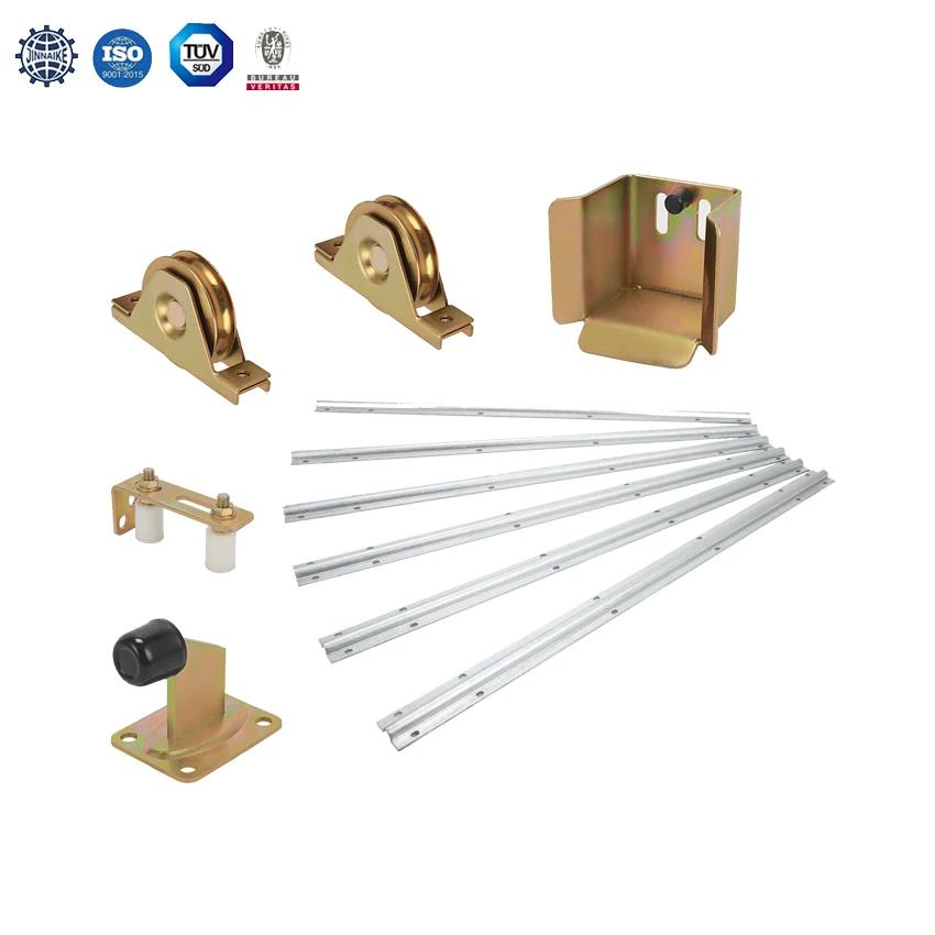 4 'V groove автоматические скользящие ворота оборудование скользящая подъездная дорожка
