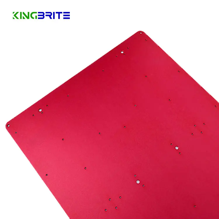  Kingbrite красный алюминиевый радиатор/радиатор для 4 шт. платы