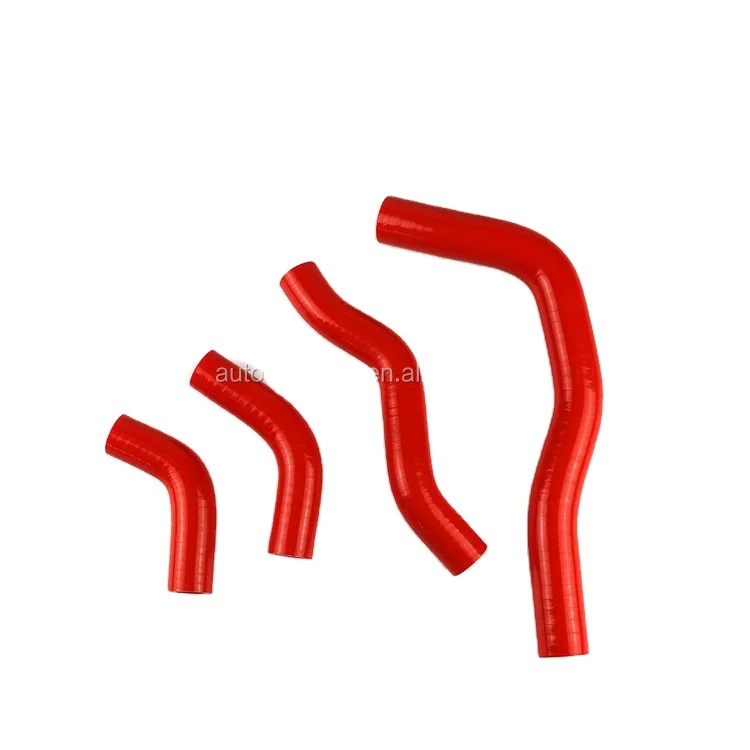 High Temperture Motorcycle Radiator Silicone Hose, Durable Color Hose Kit