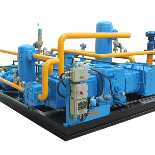 250 Bar CNG Natural Gas Piston Reciprocating Booster Daughter Compressor