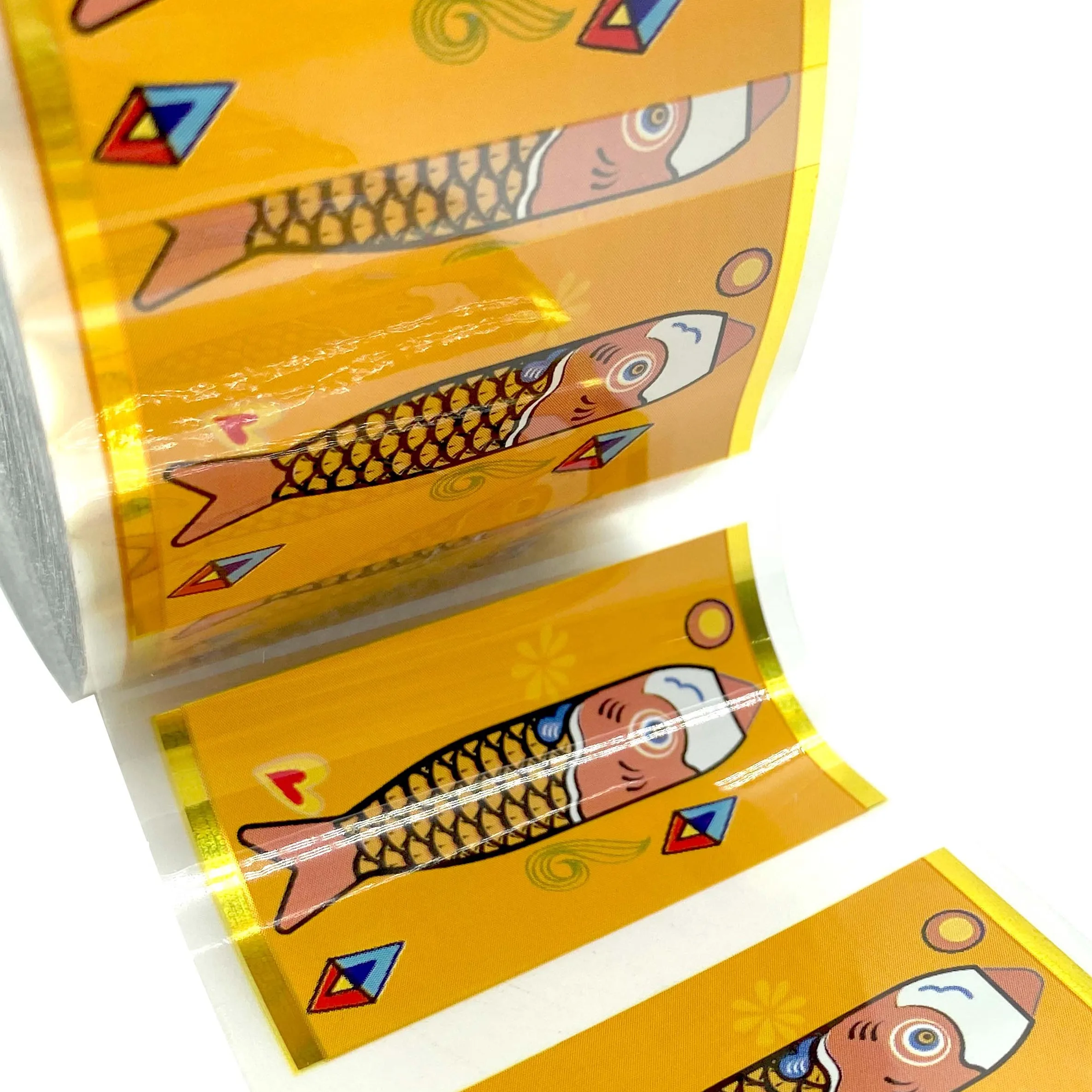 Флаг карпа в японском стиле на день ребенка, теплопередающая пленка Koinobori для всех видов деревянных палочек для еды