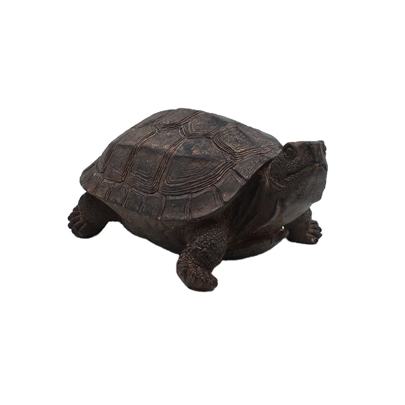 Custom Resin Sea Turtle Figurine Outdoor Yard Decor Turtle Garden Statue
