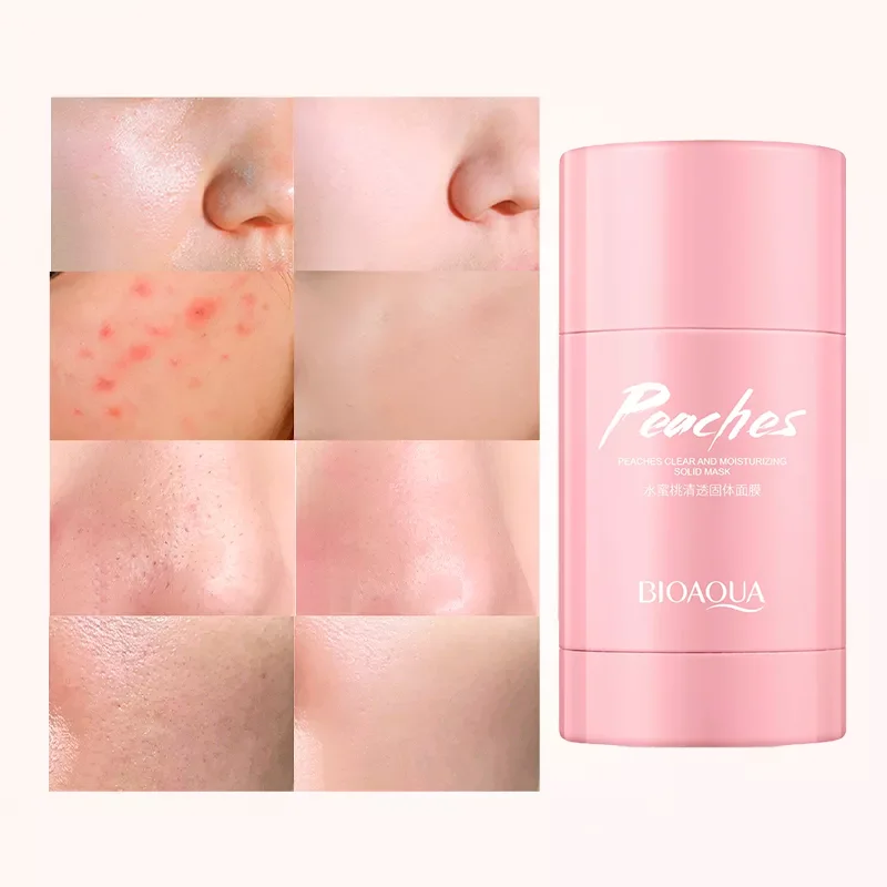 Private Label Facial Cleansing remove acen Skin Care Mud Blackhead Cream Mask Natural Organic Face Clay Mask Stick