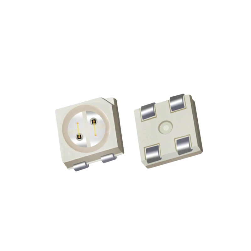 Bicolor 3528 SMD 0 06 Вт светодиодный диодный вид сверху двухцветный PLCC-4 красный и зеленый 4pin smd